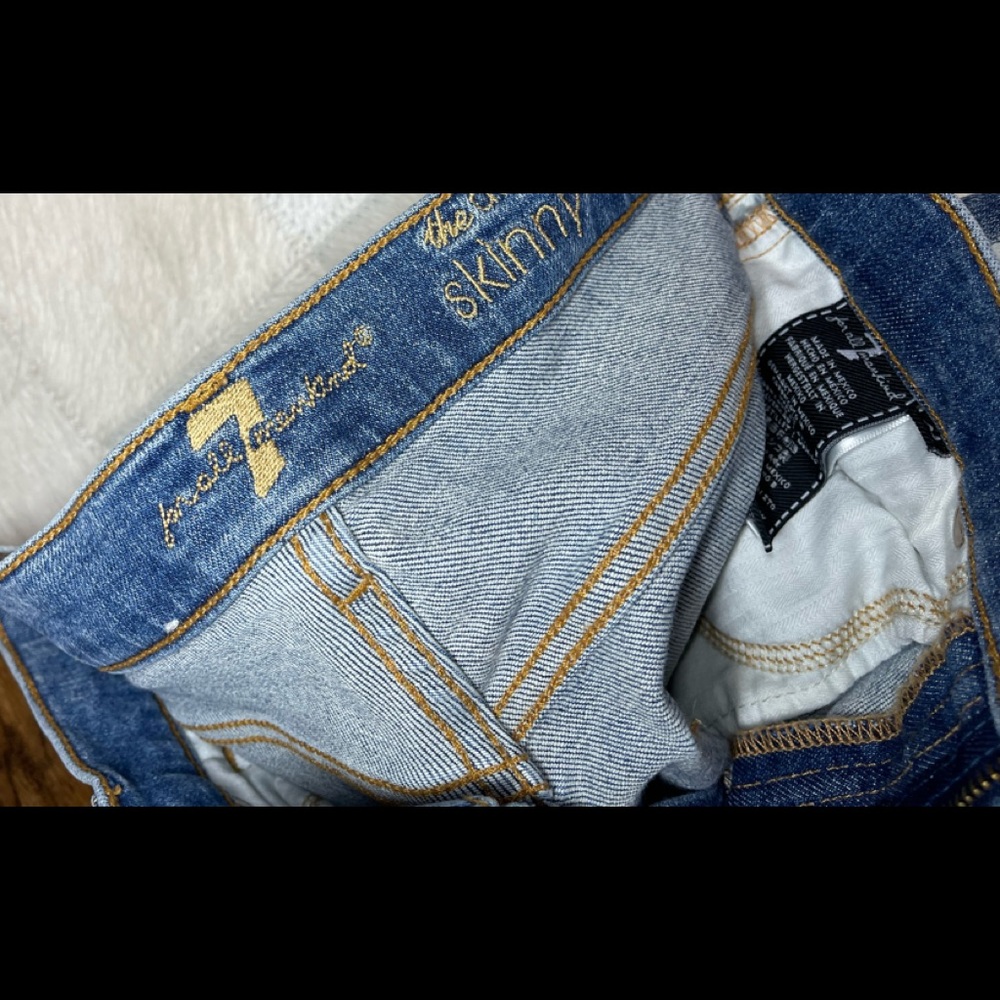 7 for All Mankind Jeans with stripes